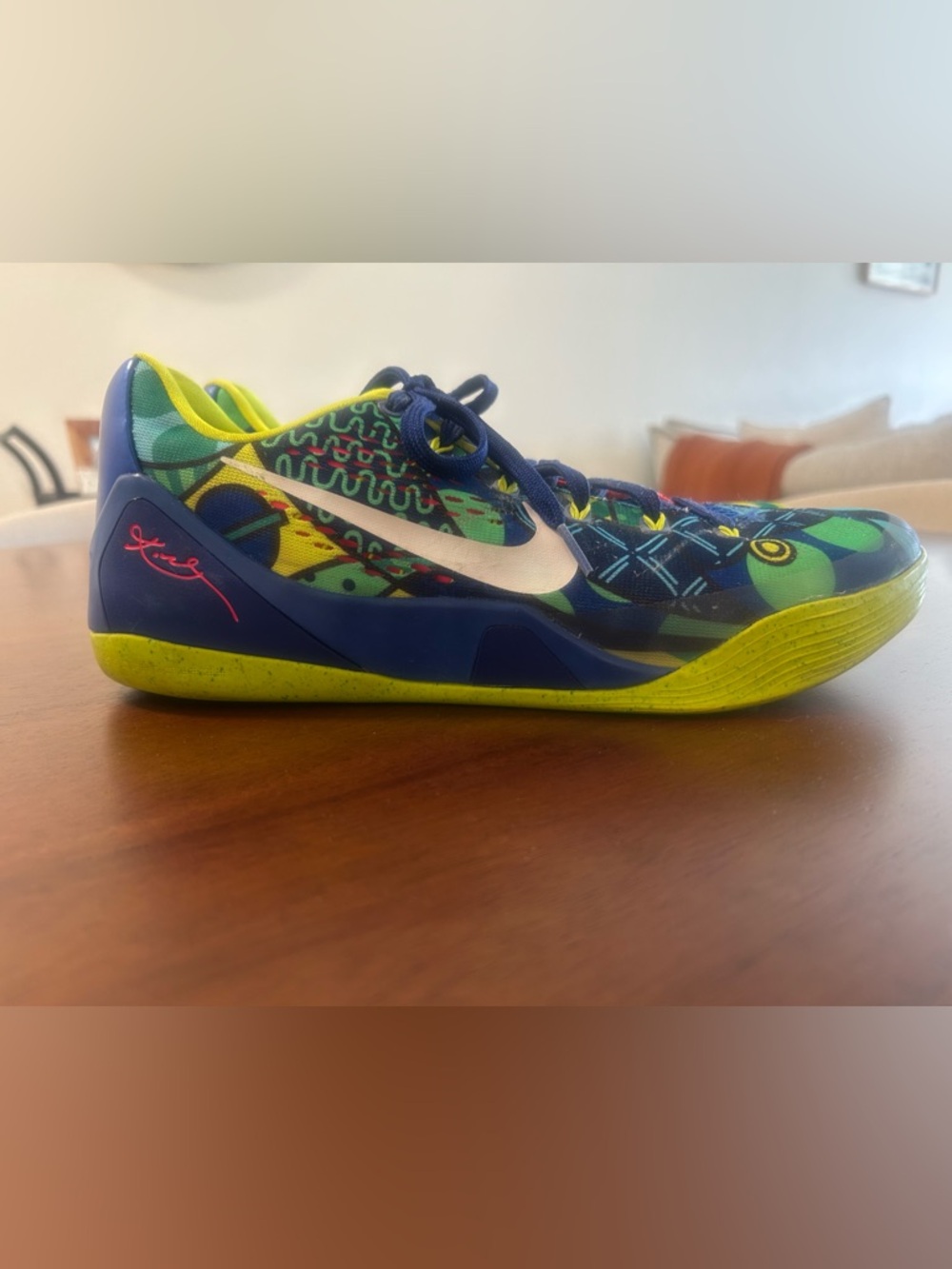Nike Men’s Size 12 2014 Kobe 9 EM Low Brazil DS Basketball Shoes